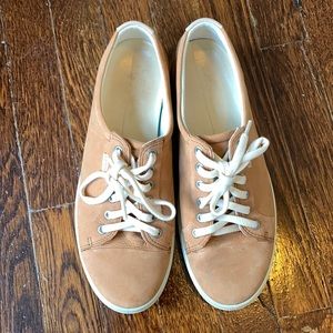 Ecco suede brown sneakers size US 10